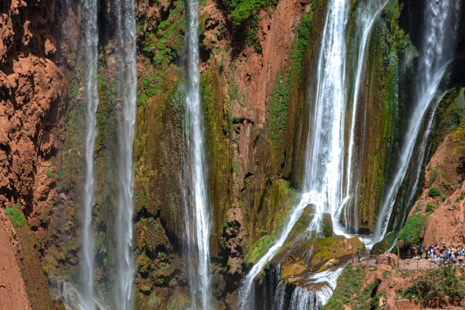 Ouzoud Waterfalls on a 10-day DesertBrise Travel journey