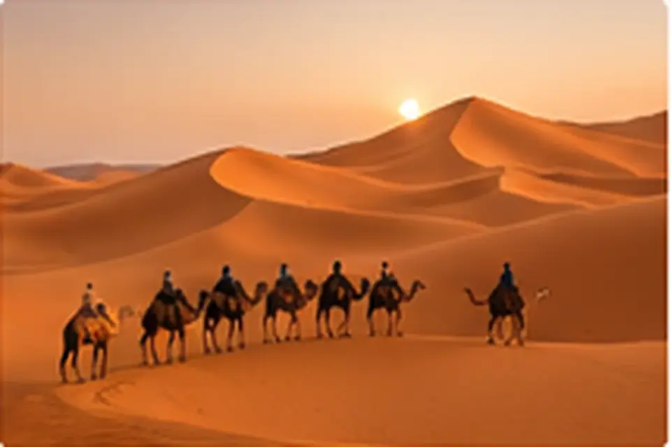 Skoura to Merzouga — A camel ride