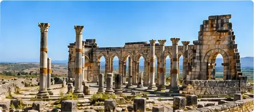 Chefchaouen to Fes via Volubilis and Meknes: Three Eras in One Day