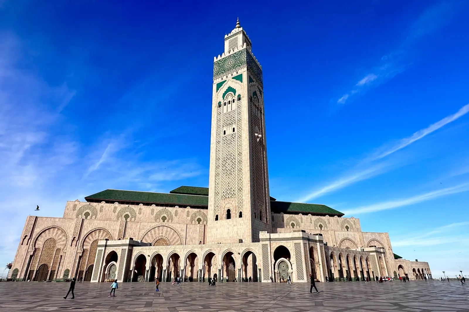 Hassan II Mosque, Casablanca on a 10-day DesertBrise Travel journey