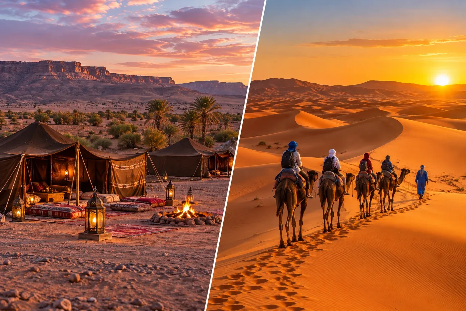 M’Hamid oder Merzouga: Welche Sahara-Route passt zu deiner Marokko-Reise?