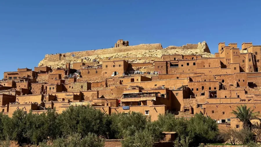 Fortified earthen village of Ait Ben Haddou near Ouarzazate
