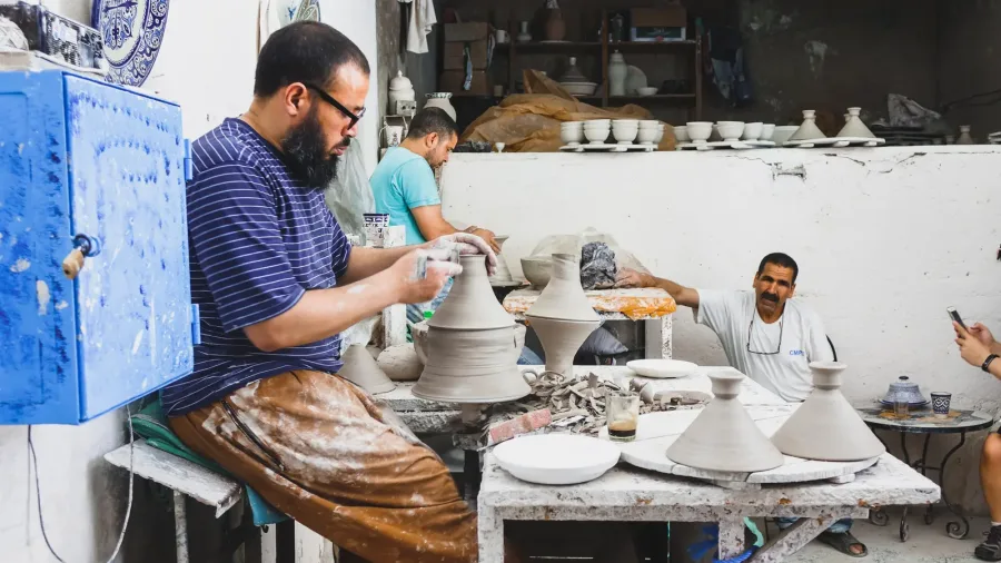 Traditionelle Töpferei erleben – Fès