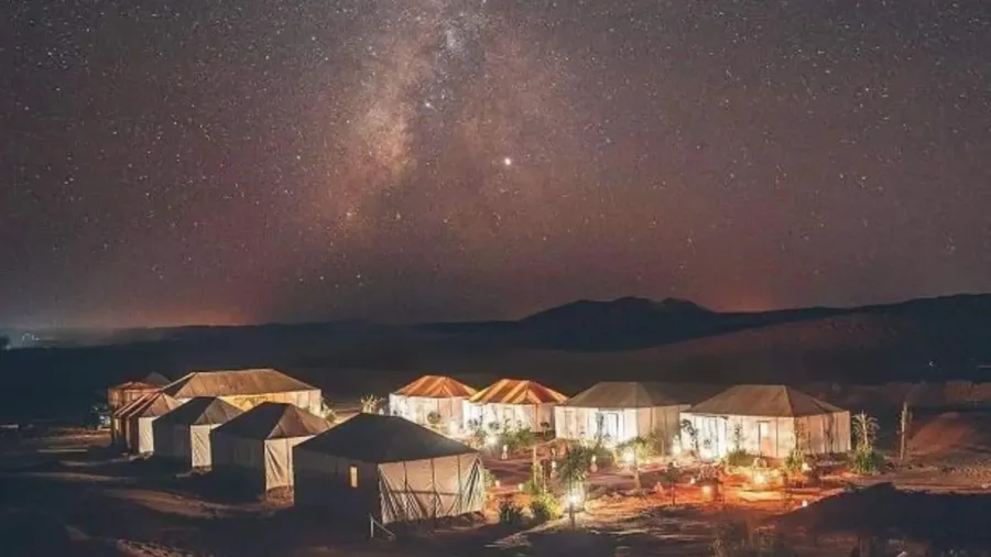 Unter Saharasternen schlafen – Merzouga