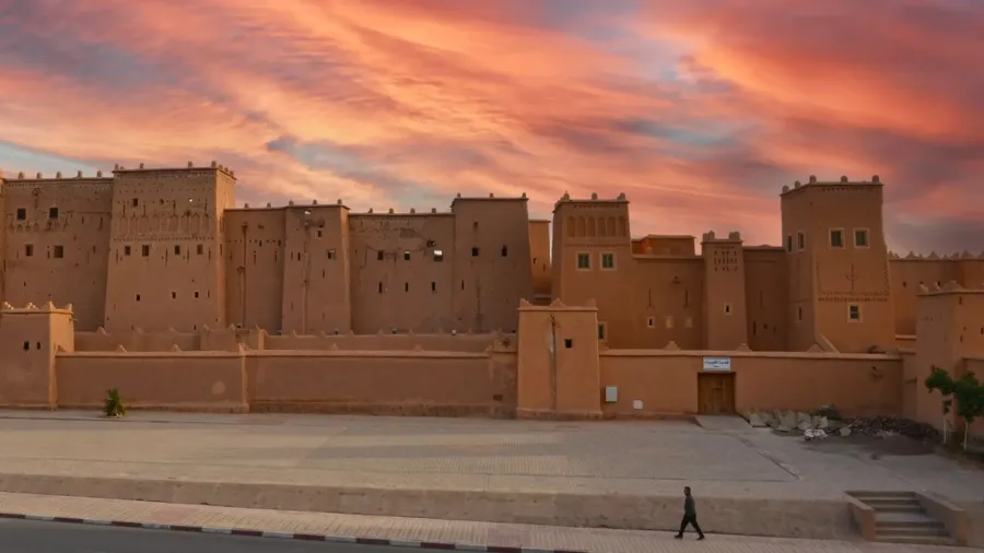 Guardare il tramonto sulle kasbah – Ouarzazate